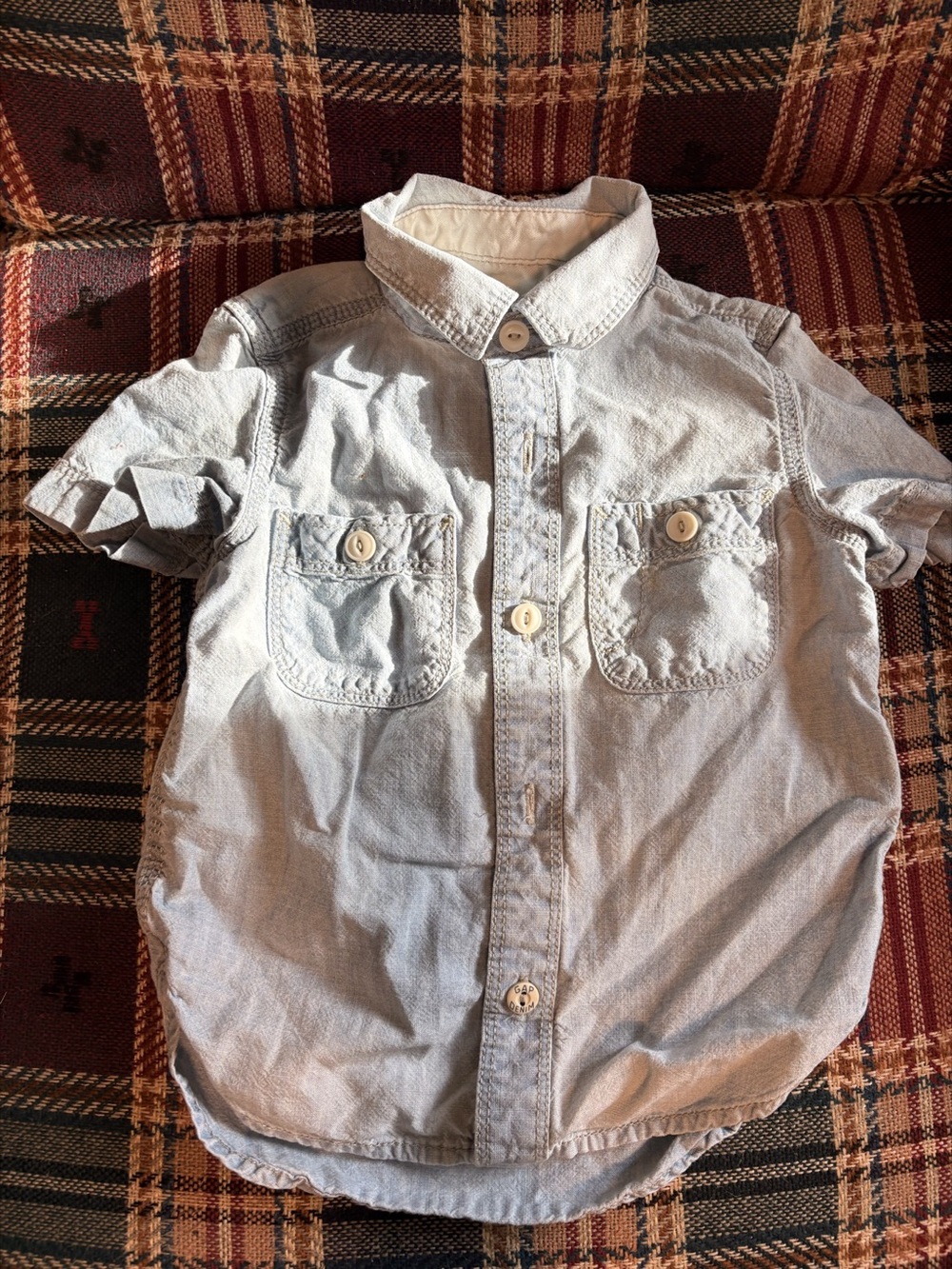 Gap White Jean Jacket